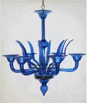 Murano glass chandeliers